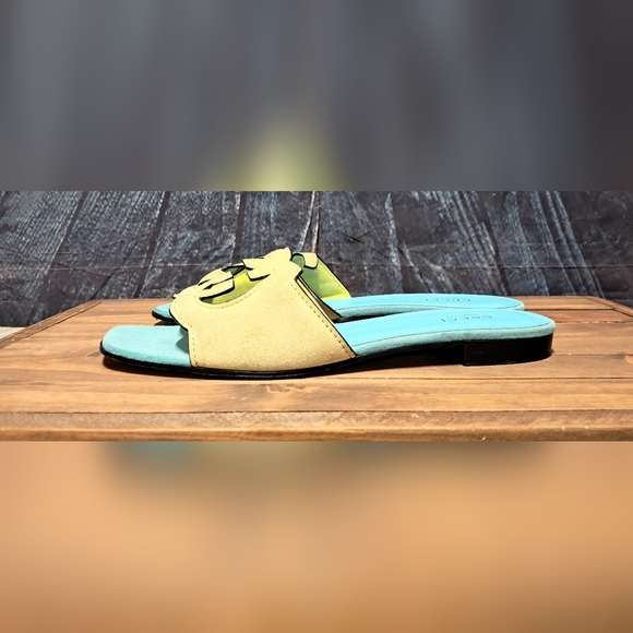 Gucci Interlocking GG Slide Sandals Size 9.5 - Picture 3 of 10